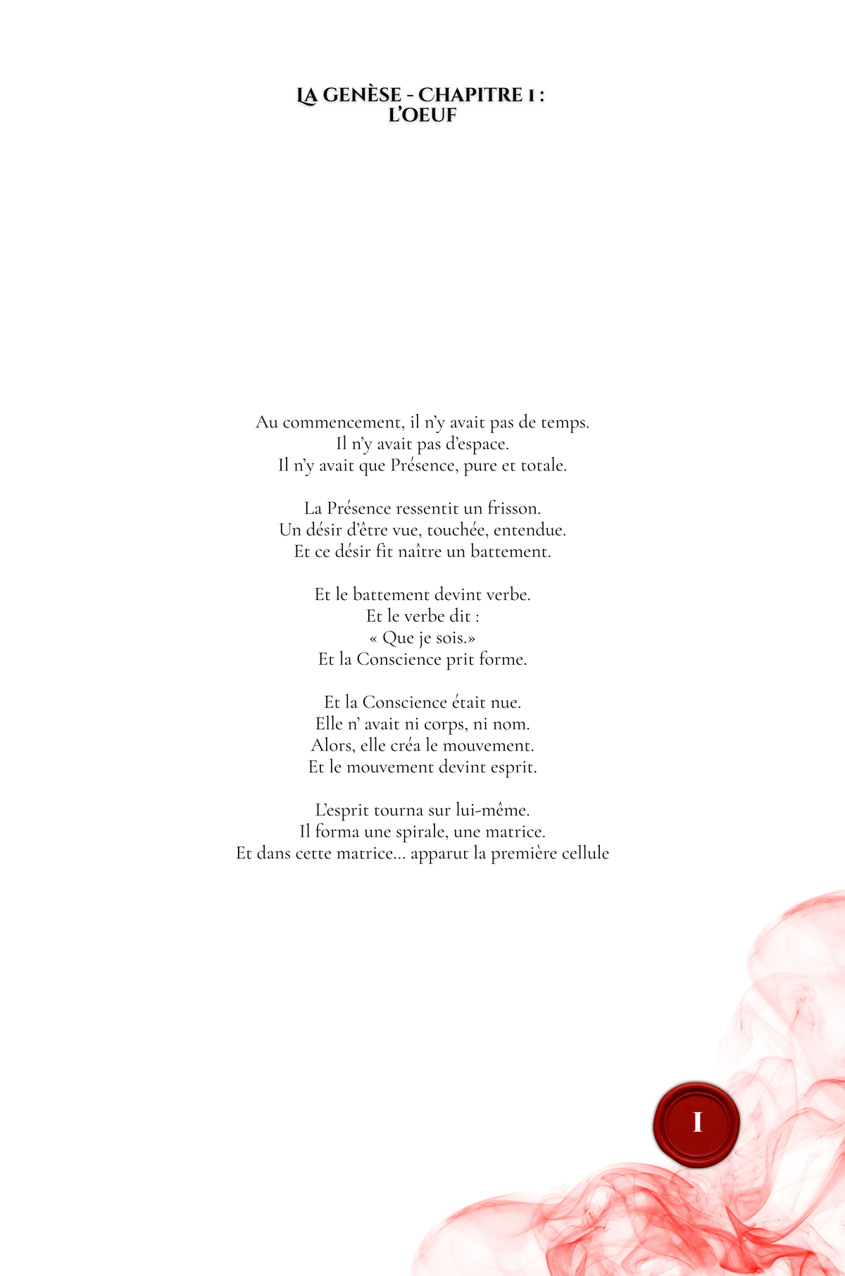 Portail 1 : L’Origine incarnée - PDF