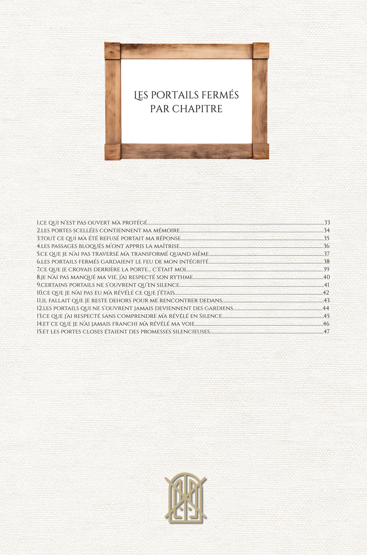 Portail 7 : L’Unité vivante - PDF